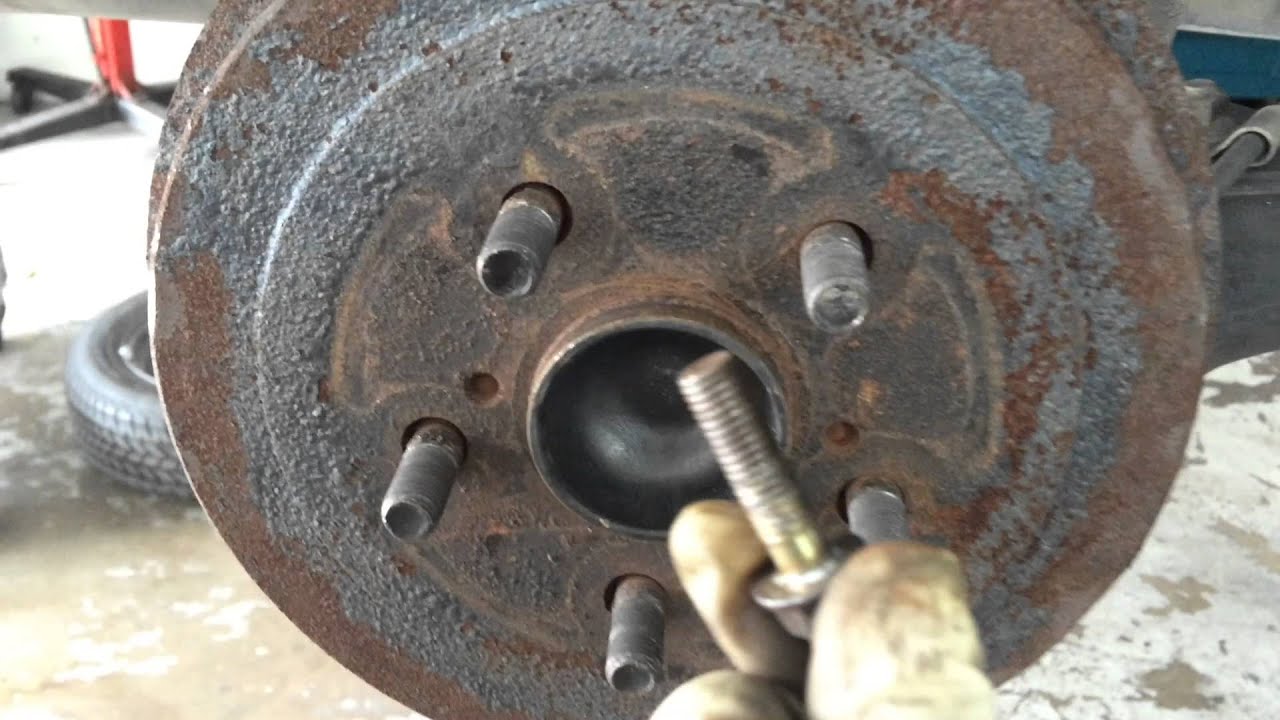 How To Free Up Seized Brakes Without Removing Wheels